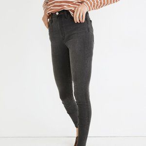 Madewell 9" Mid-Rise Roadtripper Supersoft Jeans - Ashmont Wash Grey - Size 27